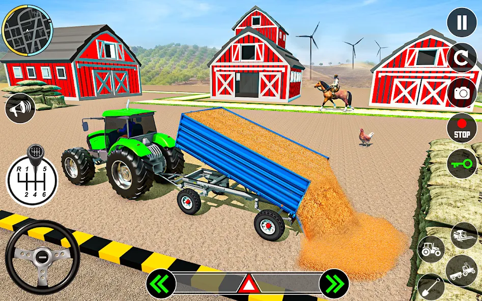 Tractor Farming: Tractor Games (Тракторное хозяйство) [МОД Все открыто] Screenshot 5
