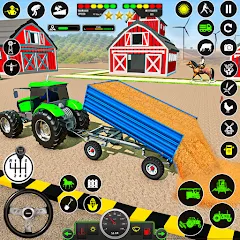 Взлом Tractor Farming: Tractor Games (Тракторное хозяйство)  [МОД Все открыто]