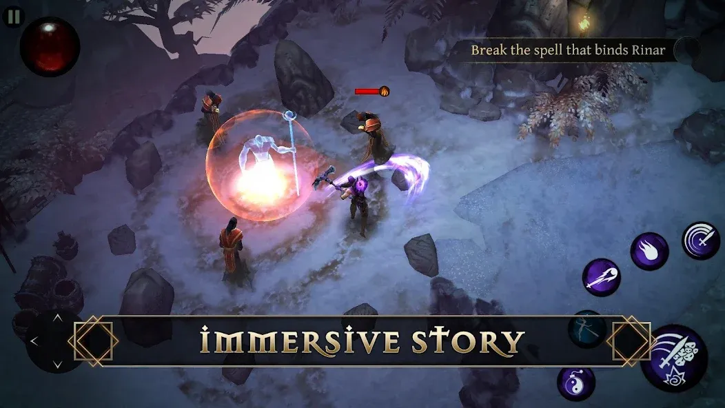 BladeBound: RPG Adventure Game (Блейдбаунд) [МОД Бесконечные монеты] Screenshot 1