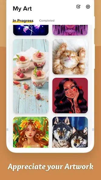 Coloring Game: Paint by Number [МОД Menu] Screenshot 5