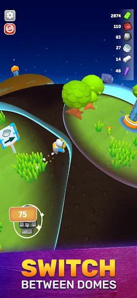 Terradome 3D (Террадом 3Д) [МОД Меню] Screenshot 3