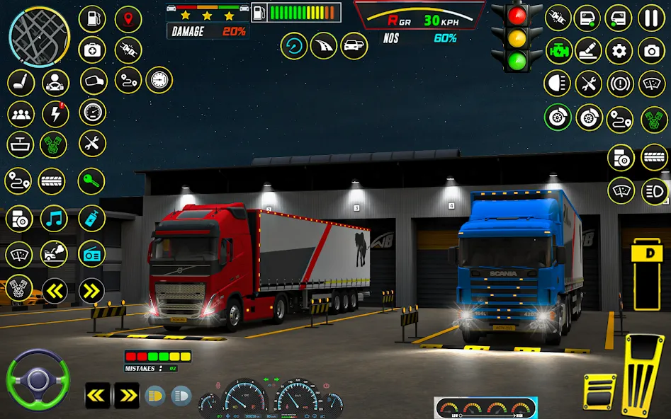 US Truck Simulator Game 2022 (Трак Симулятор) [МОД Menu] Screenshot 2