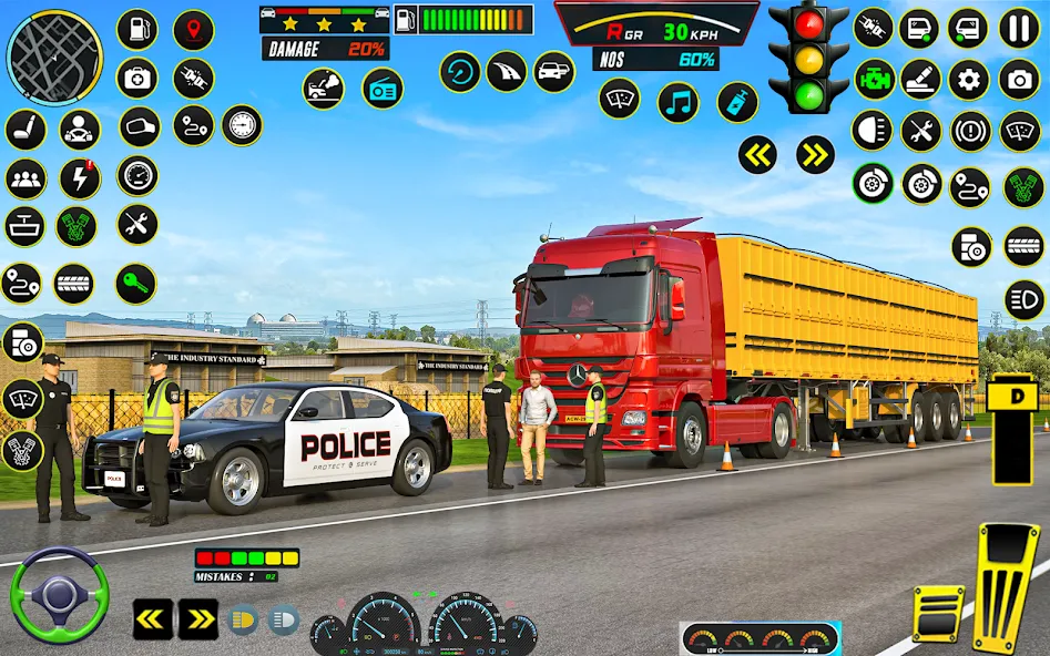 US Truck Simulator Game 2022 (Трак Симулятор) [МОД Menu] Screenshot 3