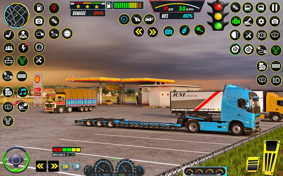 US Truck Simulator Game 2022 (Трак Симулятор) [МОД Menu] Screenshot 4