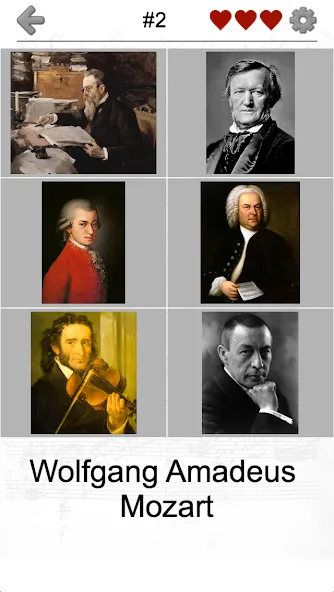 Famous Composers Portrait Quiz [МОД Много монет] Screenshot 4