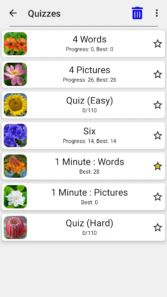 Flowers Quiz - Identify Plants [МОД Unlimited Money] Screenshot 5