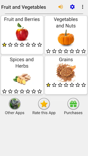 Fruit and Vegetables - Quiz [МОД Много монет] Screenshot 3