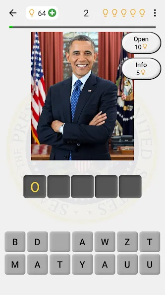 US Presidents and History Quiz [МОД Меню] Screenshot 1