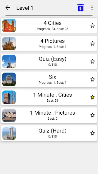 Cities of the World Photo-Quiz [МОД Много монет] Screenshot 5