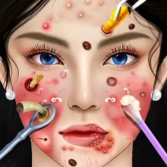 Скачать взлом ASMR Doctor Game: Makeup Salon (АСМР автономная сенсорная меридиональная реакция)  [МОД Много монет]