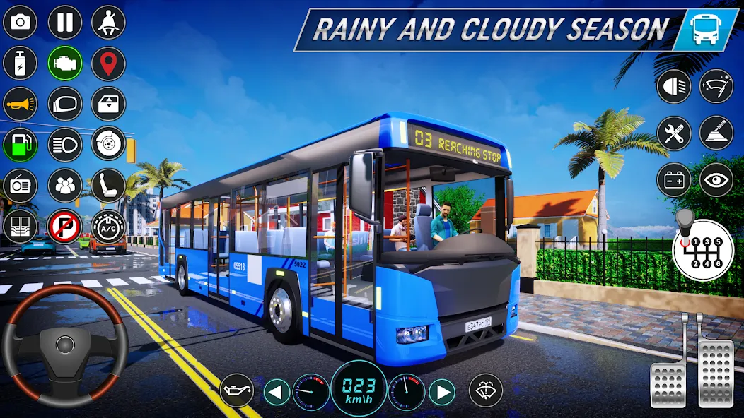 City Bus Simulator: Bus Games (Риал Сити Бас Симулятор Геймс) [МОД Много монет] Screenshot 5