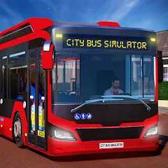Взлом City Bus Simulator: Bus Games (Риал Сити Бас Симулятор Геймс)  [МОД Много монет]