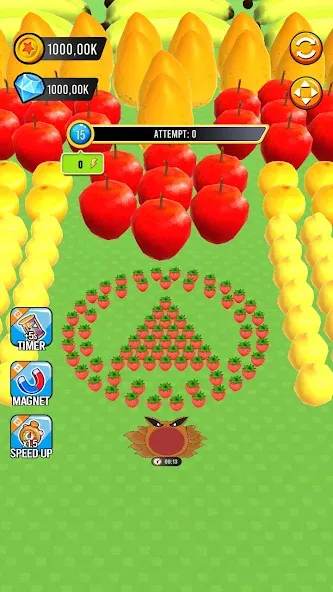 Fruit hole: Black hole (Фрут хол) [МОД Меню] Screenshot 1