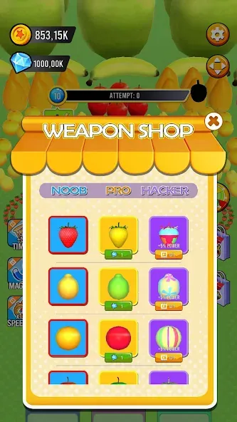 Fruit hole: Black hole (Фрут хол) [МОД Меню] Screenshot 4