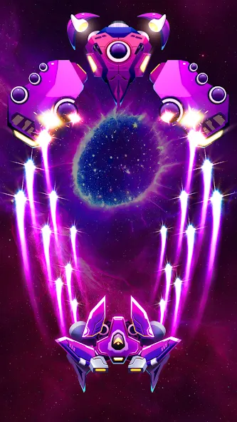 Galaxy Attack - Space Shooter (Гэлэкси Атак) [МОД Unlocked] Screenshot 4