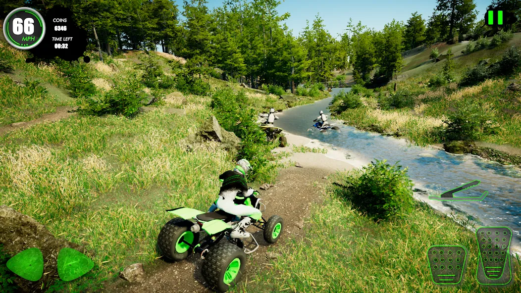 Atv Car Games Bike Offroad 4x4 (ЭиТиВи) [МОД Много денег] Screenshot 1
