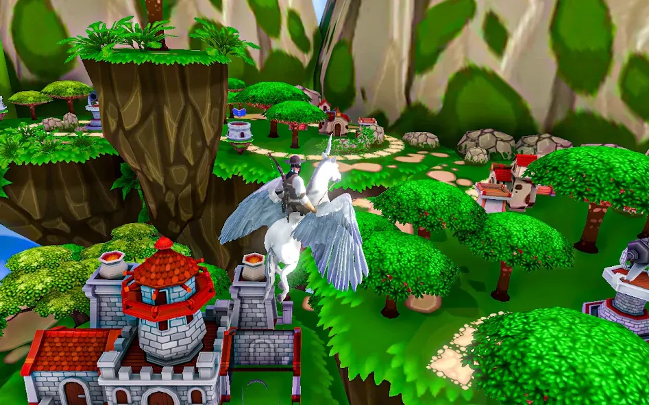 The Flying Horse: Unicorn (Зе Флайинг Хорс) [МОД Menu] Screenshot 5