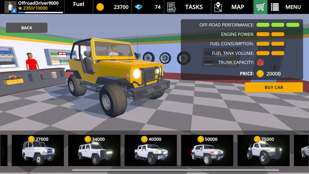 Driving Zone: Offroad Lite (Драйвинг зоне) [МОД Menu] Screenshot 5