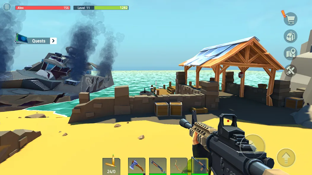 TEGRA: Zombie survival island (Тегра) [МОД Mega Pack] Screenshot 2