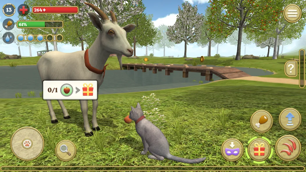 Cat Simulator : Kitties Family [МОД Много денег] Screenshot 3
