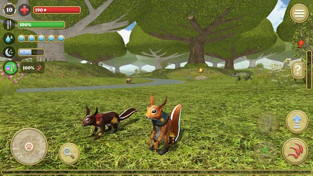 Squirrel Simulator 2 : Online [МОД Много монет] Screenshot 1