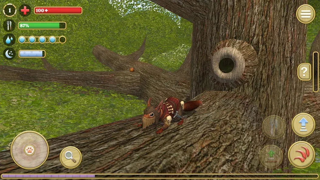 Squirrel Simulator 2 : Online [МОД Много монет] Screenshot 3