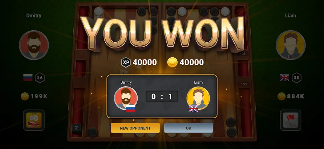 Backgammon Champs - Board Game (Бэкгаммон Чемпс) [МОД Unlimited Money] Screenshot 4