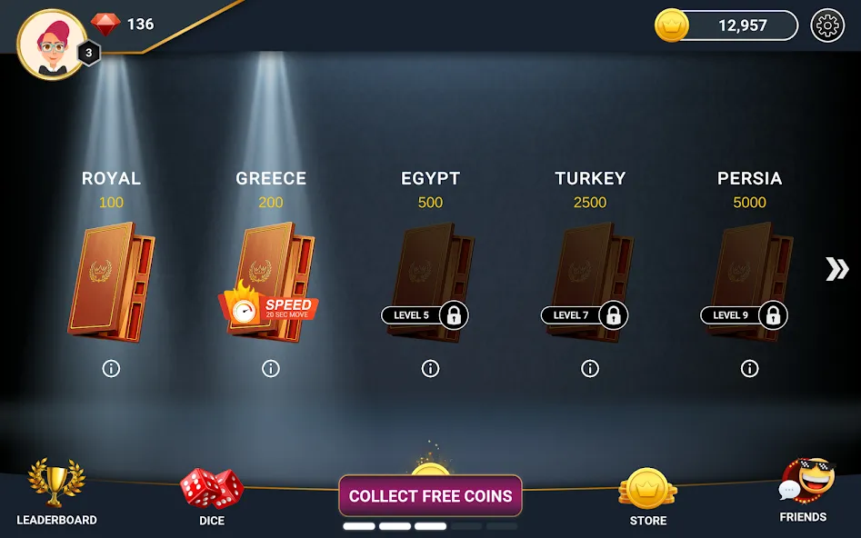 Backgammon Champs - Board Game (Бэкгаммон Чемпс) [МОД Unlimited Money] Screenshot 5