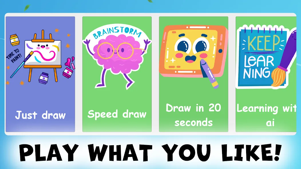 Draw It. Easy Draw Quick Game [МОД Бесконечные монеты] Screenshot 3