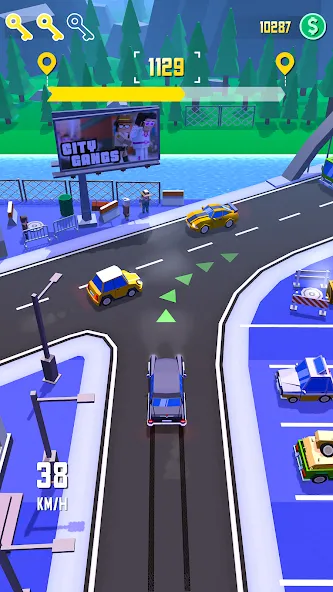 Taxi Run: Traffic Driver (Такси Ран) [МОД Много монет] Screenshot 2