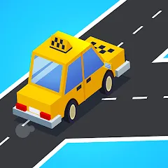 Взломанная Taxi Run: Traffic Driver (Такси Ран)  [МОД Много монет]