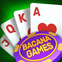 Взломанная Bacana Games: Buraco & Slots (Бакана Геймс)  [МОД Бесконечные монеты]