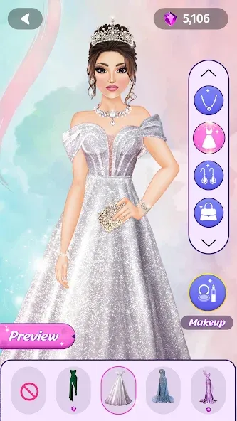 Dress Up Fashion: Makeup Games [МОД Menu] Screenshot 2