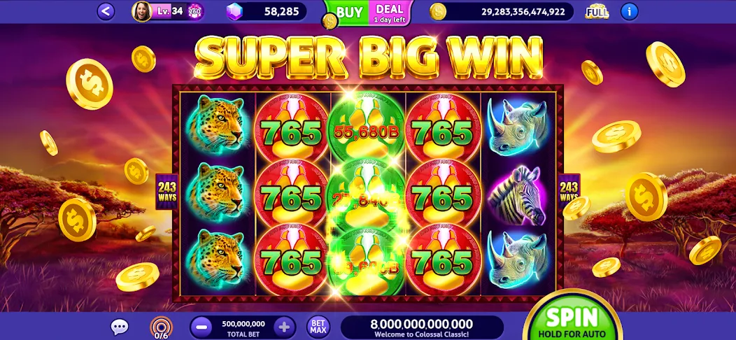 Club Vegas Slots Casino Games (Клуб Вегас) [МОД Много денег] Screenshot 2