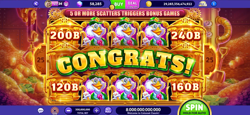 Club Vegas Slots Casino Games (Клуб Вегас) [МОД Много денег] Screenshot 3