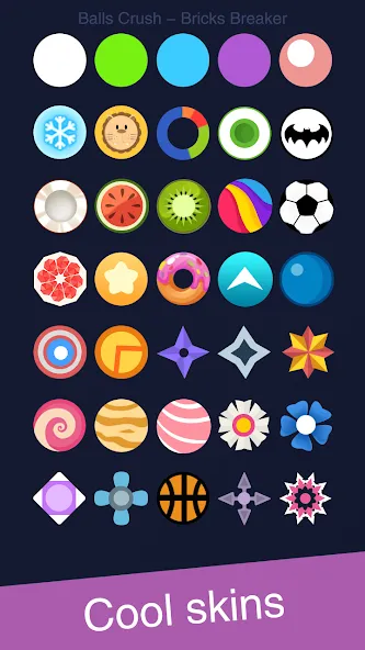 Balls Crush - Bricks Breaker (Боллз Краш) [МОД Много денег] Screenshot 4