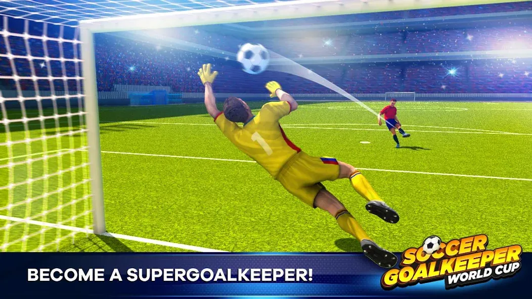 Soccer Goalkeeper Games 2024 [МОД Mega Pack] Screenshot 1