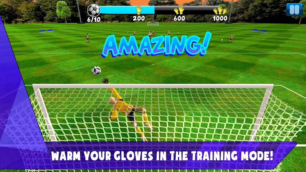 Soccer Goalkeeper 2024 (Соккер Голкипер 2022) [МОД Много денег] Screenshot 1