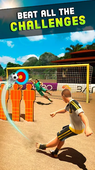 Shoot Goal - Beach Soccer Game (Шут) [МОД Бесконечные деньги] Screenshot 1