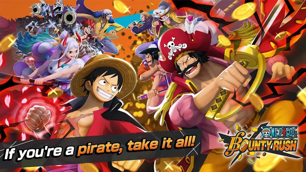 ONE PIECE Bounty Rush (ВАН ПИС Баунти Раш) [МОД Много монет] Screenshot 1