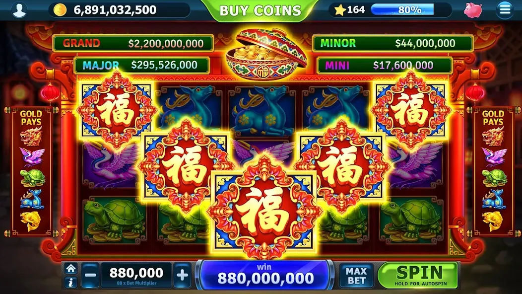 Slots of Vegas (Слоты Вегаса) [МОД Много денег] Screenshot 1