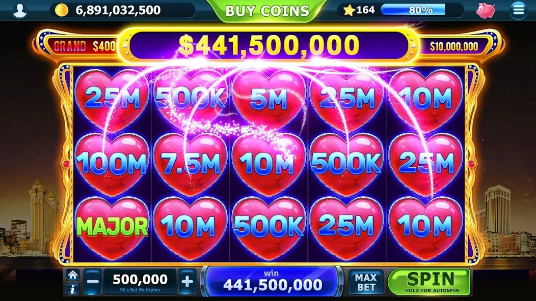 Slots of Vegas (Слоты Вегаса) [МОД Много денег] Screenshot 2