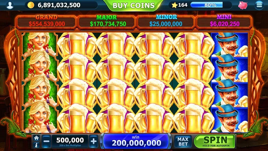 Slots of Vegas (Слоты Вегаса) [МОД Много денег] Screenshot 3