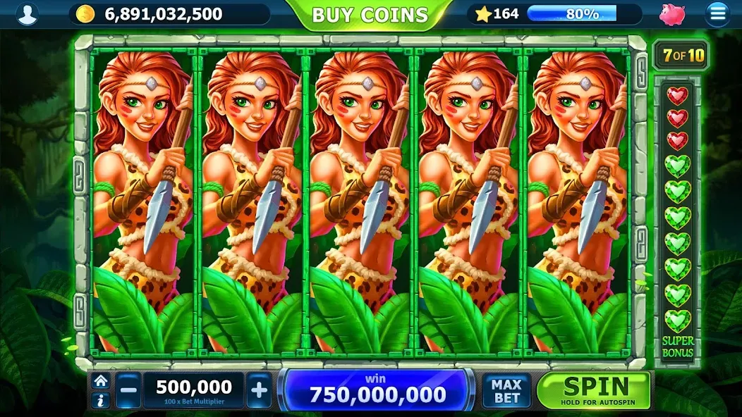 Slots of Vegas (Слоты Вегаса) [МОД Много денег] Screenshot 4