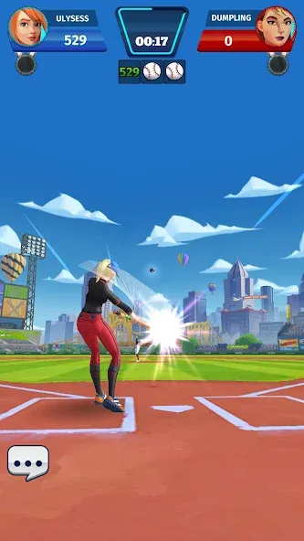 Baseball Club: PvP Multiplayer (Бейсбольный клуб) [МОД Много монет] Screenshot 1
