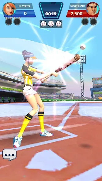 Baseball Club: PvP Multiplayer (Бейсбольный клуб) [МОД Много монет] Screenshot 3