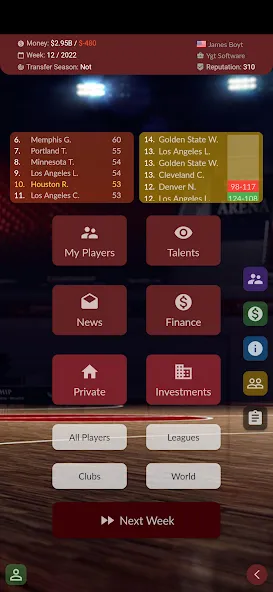 Basketball Agent (Баскетбольный агент) [МОД Menu] Screenshot 1