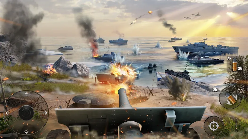 World of Artillery: Cannon War (Ворлд оф Артиллери) [МОД Все открыто] Screenshot 2