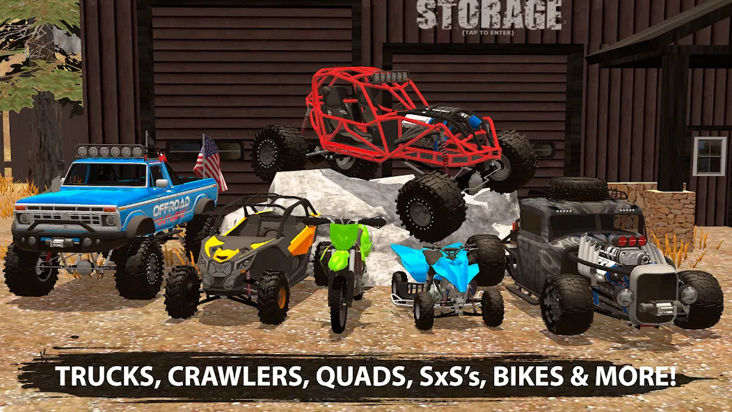 Offroad Outlaws (Оффроуд Аутлоус) [МОД Много монет] Screenshot 1