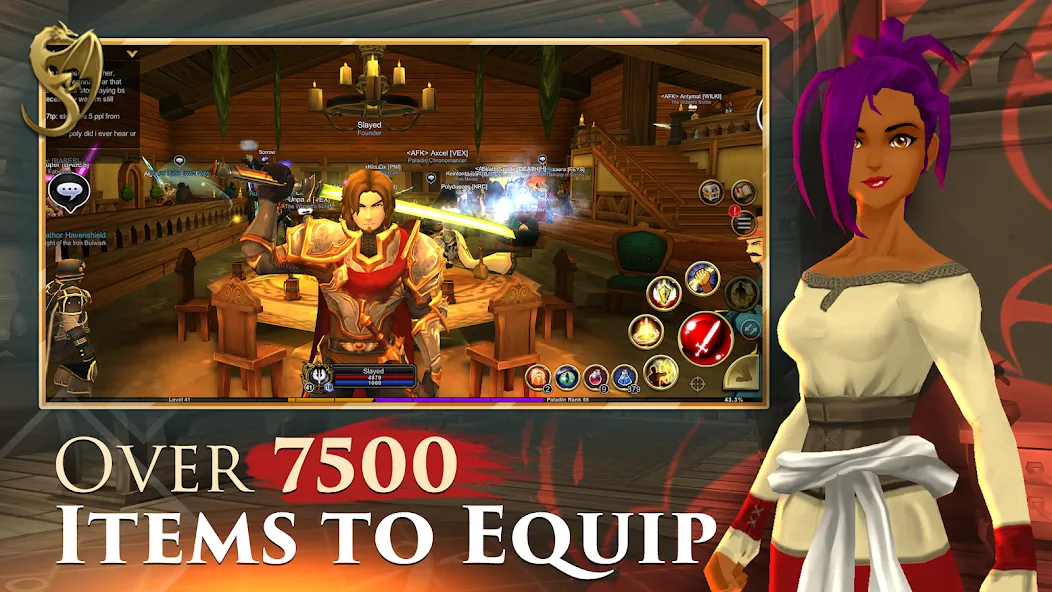 AdventureQuest 3D MMO RPG (АдвенчурКвест 3Д ММО РПГ) [МОД Бесконечные деньги] Screenshot 4